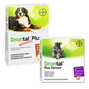 DRONTAL PLUS - Antiparasitario Comprimido para Perros